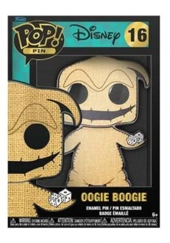 Funko Pop! The Nightmare Before Christmas Oogie Boogie Large Enamel Pop! Pin