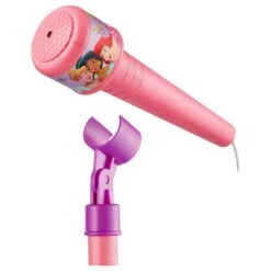 Disney RGB Bluetooth Double Mic Stand - Disney Princess DY-7541-PR 9 Disney RGB Bluetooth Double Mic Stand - Disney Princess DY-7541-PR -Toy Haven princess3 1 3