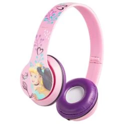 Disney Bluetooth Headphones Economy Line - Disney Princess DY-2004-PR -Toy Haven princy2