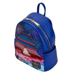 Loungefly Disney Mulan Castle Light Up Mini Backpack -Toy Haven wdbk2205 lfdisneymulancastlelightupminibackpack top 057
