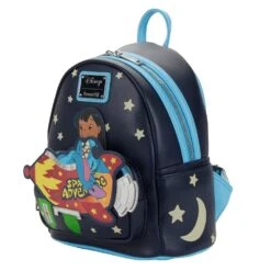 Loungefly Disney Lilo And Stitch Space Adventure Mini Backpack -Toy Haven wdbk2206 lfdisneyliloandstitchspaceadventureminibackpack side 016