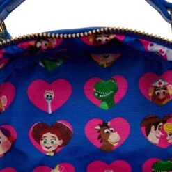 Loungefly Pixar Moment Toy Story Woody Bo Peep Mini Backpack -Toy Haven wdbk2218 lfpixarmomenttoystorywoodybopeepbackpack inside 047