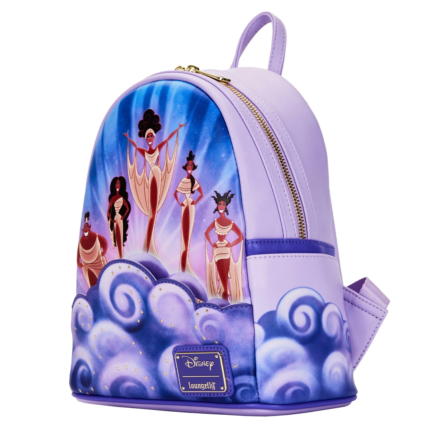 Loungefly Disney Hercules Muses Clouds Mini Backpack 6 Loungefly Disney Hercules Muses Clouds Mini Backpack - Image 4