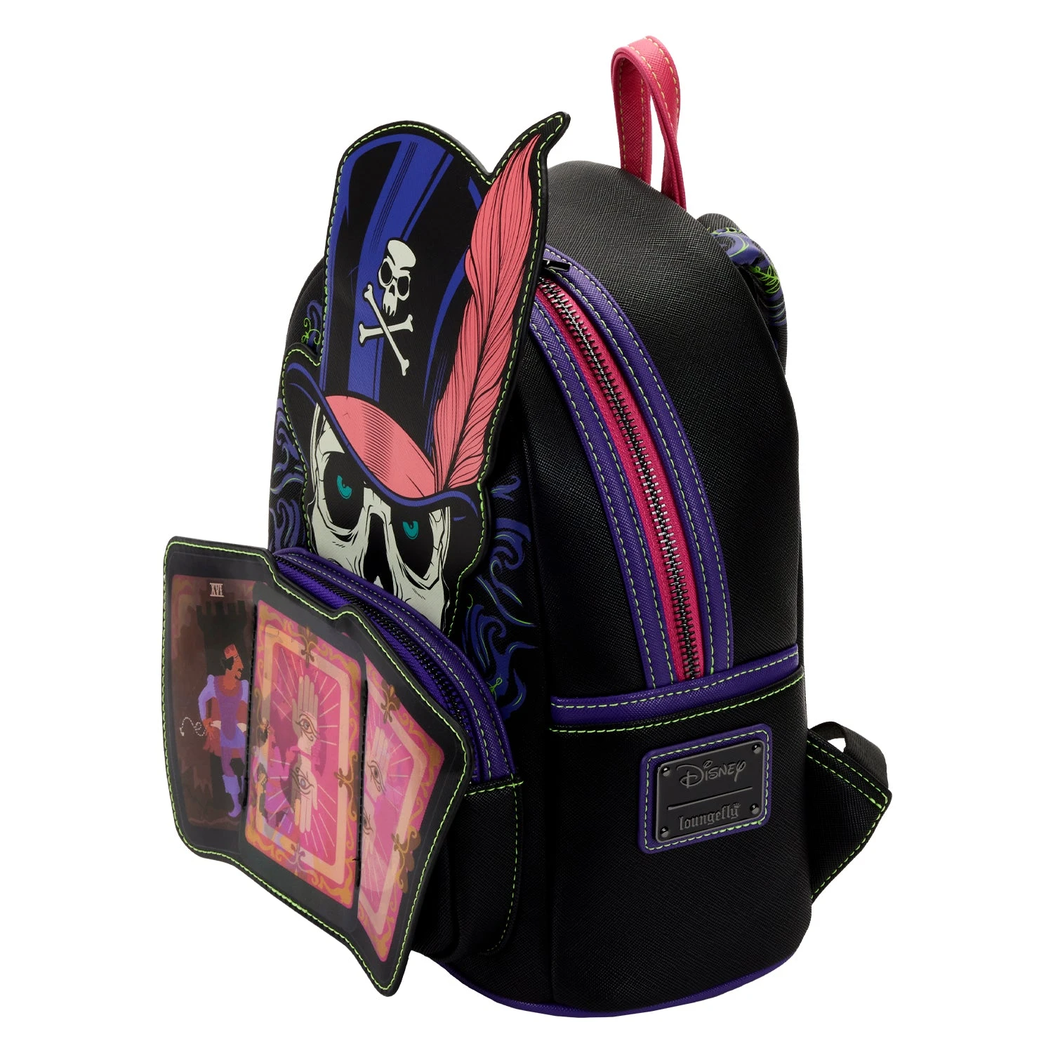 Loungefly Disney Villains Princess And The Frog Dr. Facilier Glow And Lenticular Mini Backpack 12 Loungefly Disney Villains Princess And The Frog Dr. Facilier Glow And Lenticular Mini Backpack - Image 10