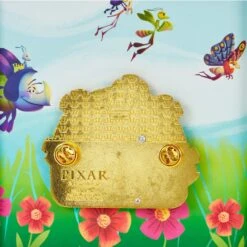 Loungefly Pixar A Bug's Life Heimlich Flowers 3" Collector Box Pin -Toy Haven wdpn2792 lfpixarbugslifeheimlichflowers3incollectorboxpin pinback 063